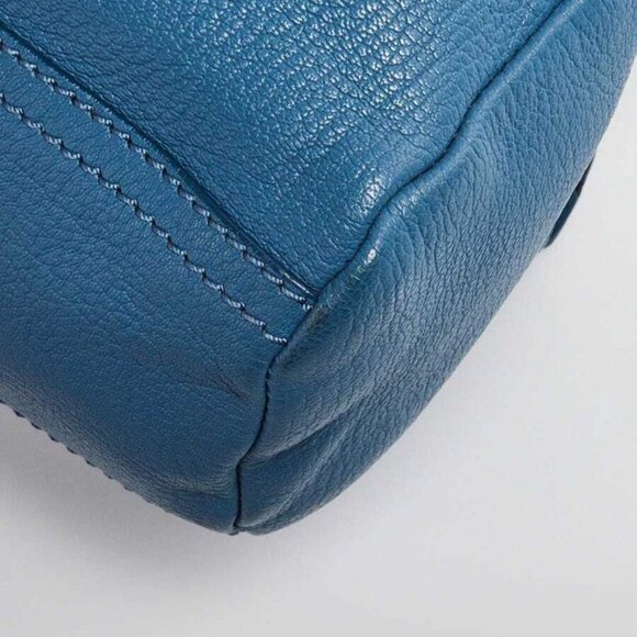 Givenchy Blue Sugar Goatskin Leather Mini Pandora Bag - Picture 5 of 12